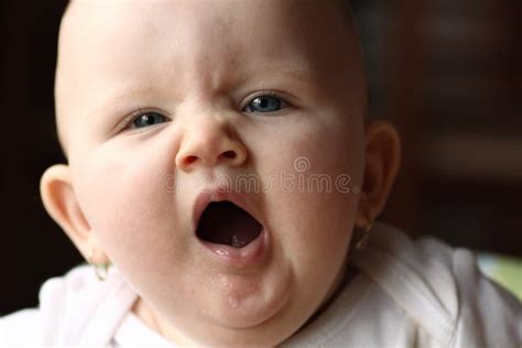 Yawning Baby Stock Photo Image Of Face Tiredness Small 1942972