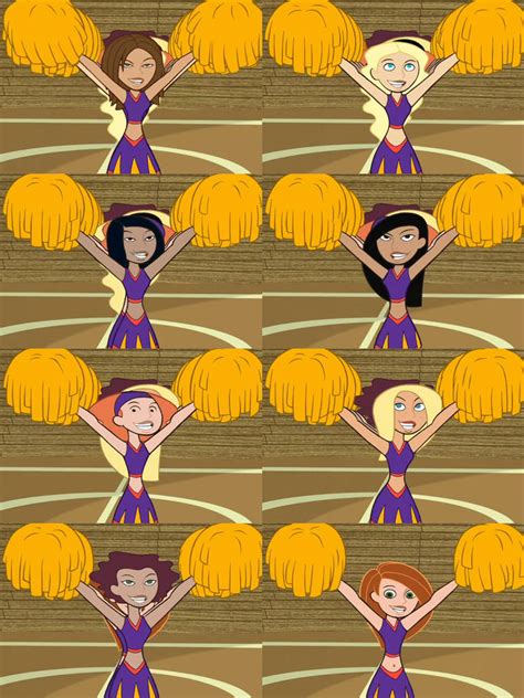 Kim Possible Cheer Squad Members By Dlee1293847 On Deviantart