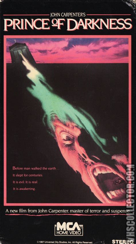 Because, in this game there are enemies that at any time we can tackle in a run. Prince of Darkness | VHSCollector.com