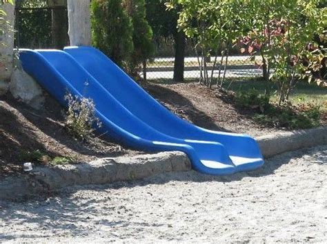 Some Natural Playgrounds Contain Slides But The Slides Are Built Into
