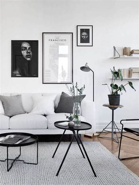How To Style A Minimalist Home Man Of Many Monochrome Living Room