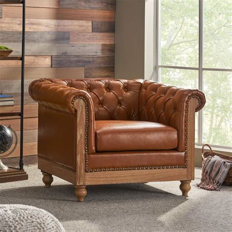 There was a problem filtering reviews right now. Charlton Home® Malibu 39'' Wide Tufted Chesterfield Chair ...