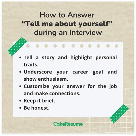 How To Answer Introduce Yourself Interview Question Printable Templates