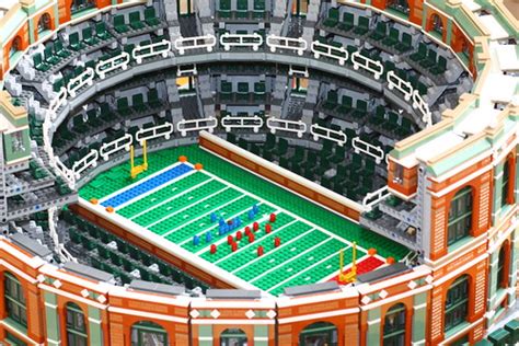 At 1:24 scale model with functional doors (despite the. Giant Domed Baseball Stadium Made of over 18,000 LEGO ...