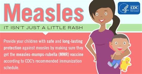 Measles Measles It Isnt Just A Little Rash Parent Infographic Cdc