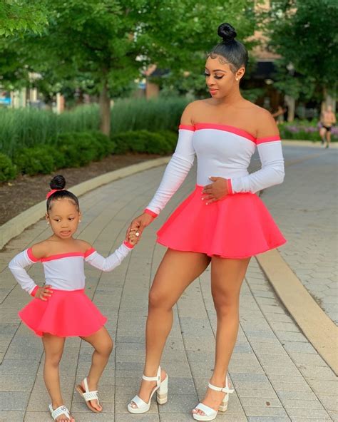 Mommy And Daughter Goldenmylook 💟 Follow Black Empire For More 💟