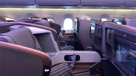 Singapore Airlines A350 900 Business Class Seat Review Aviation Geeks