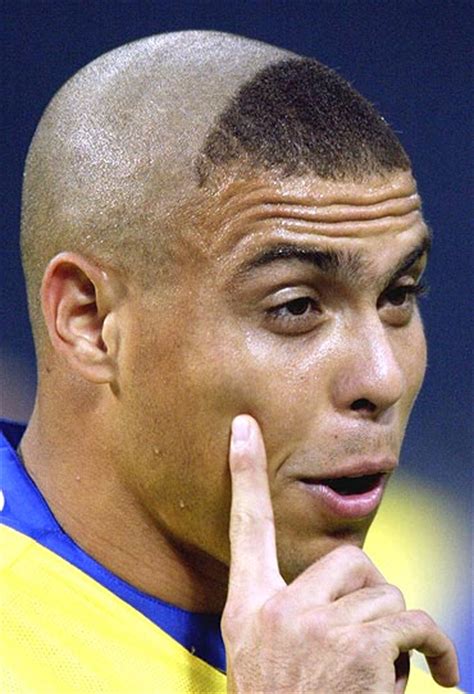 Ronaldo finally apologises for inflicting his horrible 2002 haircut on the world. World Cup hair flair: Cuts above the rest - Rediff Sports