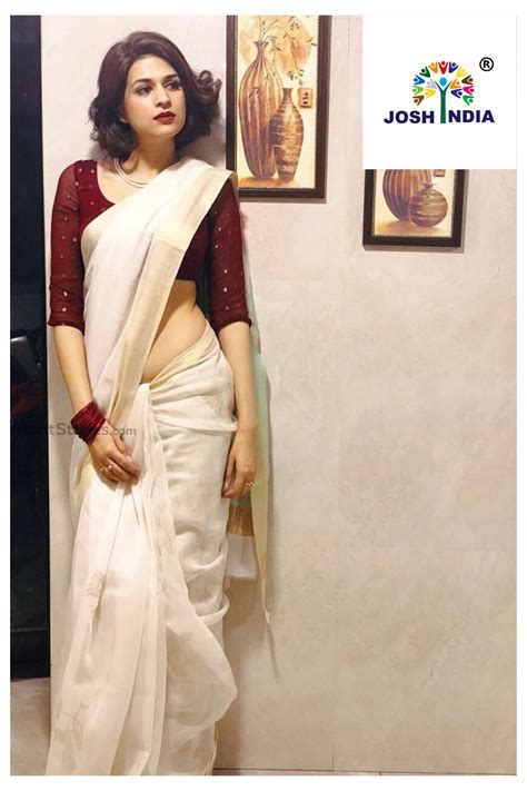 Anjali Ameer In Transparent Saree Hot Photos Gallery