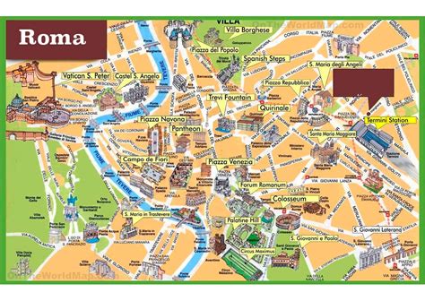 Mapa Turistico Roma Para Imprimir Images And Photos Finder