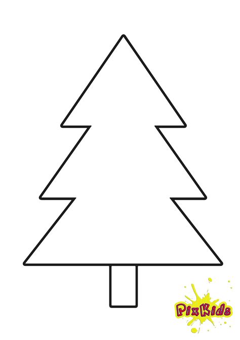 Wenn sie den weihnachtsbaum aufstellen, kommt die ganze familie zusammen. Ausmalbild Tannenbaum Weihnachtsbaum | Malvorlage ...