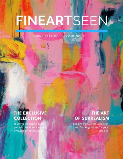 Fineartseen Spring Art Catalogue Issue One By Fineartseen Issuu