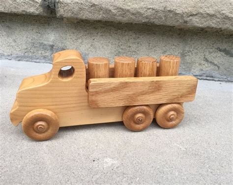 Tilly The Utility Bucket Truck Wooden Toy Truck Etsy Wooden Toy