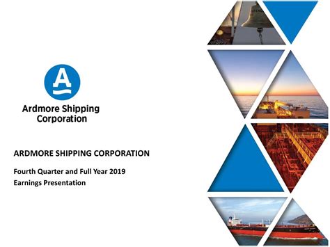 Ardmore Shipping Corporation 2019 Q4 Results Earnings Call