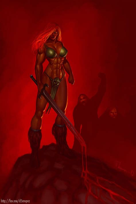 Red Sonja By Elee0228 On DeviantArt Red Sonja Character Concept
