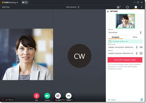 Manycam virtual backgrounds allows you to replace your background on gotomeeting and any other video conferencing app without a green. How do I change my webcam background? - GoToMeeting Support
