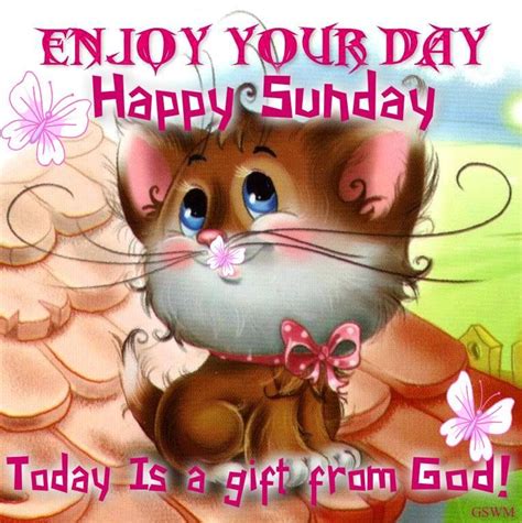 Enjoy Your Sunday Today Is A T From God Pictures Photos And Images