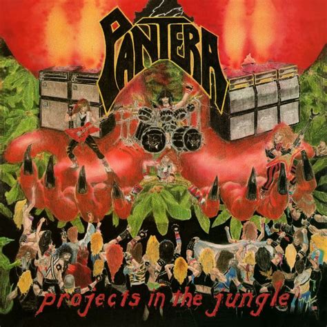 Panteraprojects In The Jungle Rock Album Covers Jungle Album Music