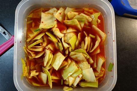 Zelf Kimchi Maken Kimchi Recepten Voedsel Idee N