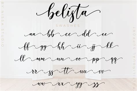 Belista Elegant Script Free Download Free Script Fonts