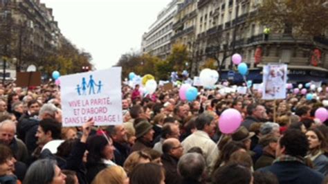 thousands march against same sex marriage bill