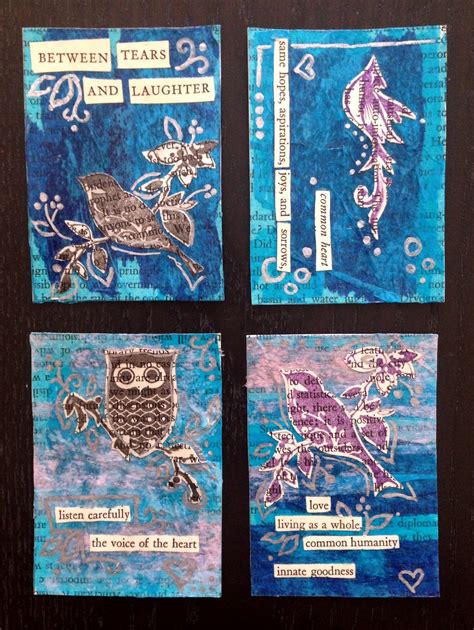 Maybe you would like to learn more about one of these? Artist Trading Cards: Promoting Community, Creativity, and Acts of Kindness - Creativity in Therapy