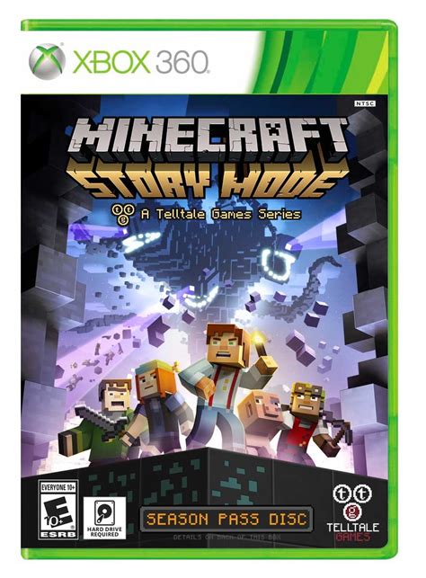 Minecraft Story Mode Season Disc Xbox 360 Ui Entertainment Video Games