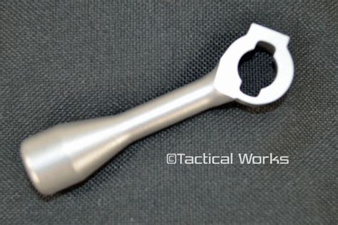 Savage Tactical Stainless Steel Smooth Bolt Handle Left Hand Bolt