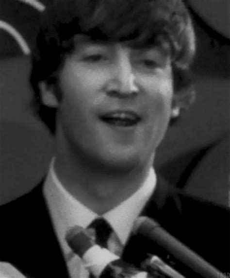 Blackandwhite John Lennon Gif Wifflegif Vrogue Co