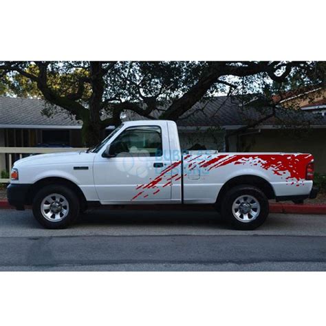 Pls call 0118375232 to order specific stickers from collection. Sticker vinyl Ford Ranger Regular Cab 1998 - 2012