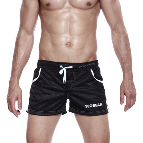 Seobean Men Gym Sport Shorts Men S Fashion Bottoms Swim Trunks