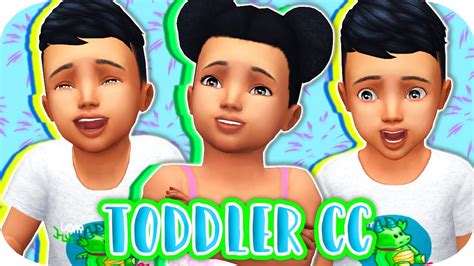 The Sims 4 Toddler Cc Showcase 2 Youtube