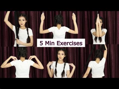 Minute Exercise For Attractive Body Posture Easy Exercise To