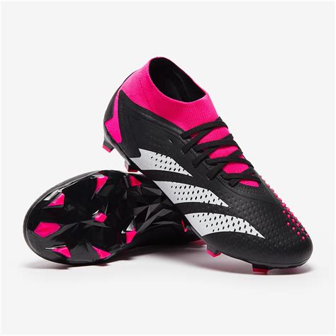 Adidas Predator Accuracy2 Fg Core Blackwhiteteam Shock Pink Mens