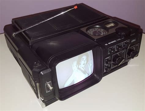 Sears Go Anywhere Vintage Television Set Portable Tv Radio Vintage