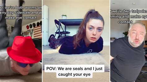 Pov Were X And We Make Eye Contact While Were Y Know Your Meme