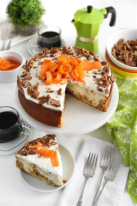 Carrot Cake Swirl Cheesecake Sprinkle Bakes