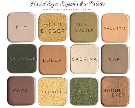 The Best Eyeshadow Colors For Hazel Eyes From Maskcara Kelly Snider