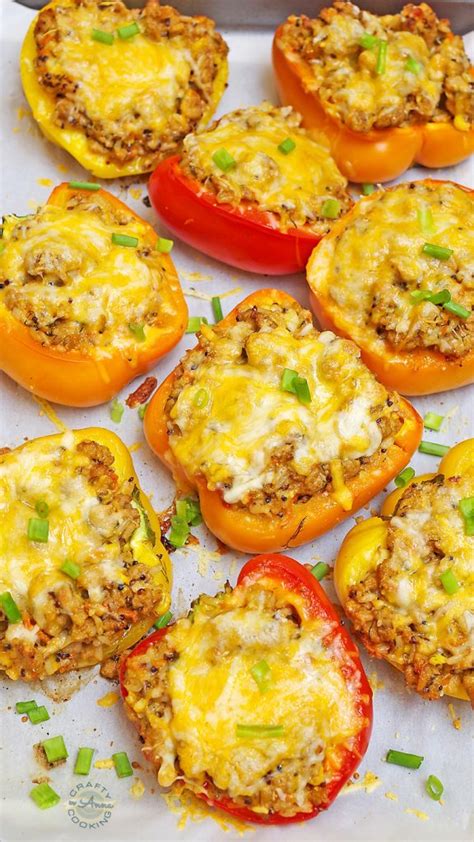 Turkey Stuffed Peppers A Quick Weeknight Dinner Option