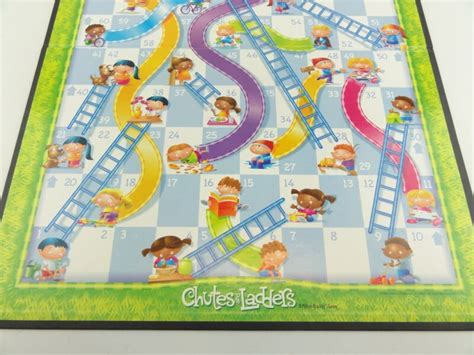 Chutes And Ladders 2005 Replacement Game Board Only Milton Bradley