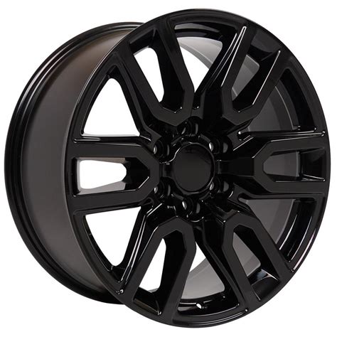 20 Black Wheel Fits Chevy Gmc Cadiallac 20x9 5914 Rim Ebay