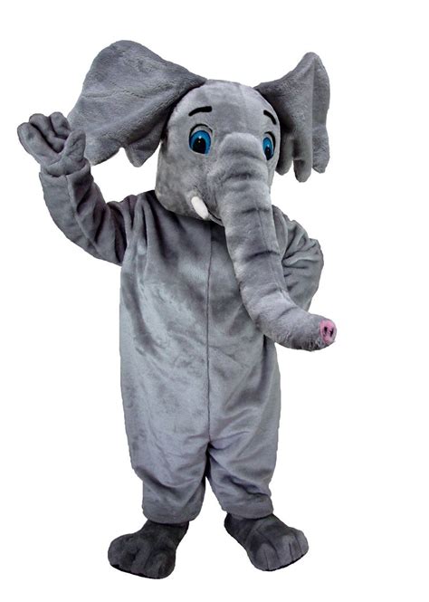 African Elephant Mascot Costume Maskus T0179 Mascot Costumes Adult