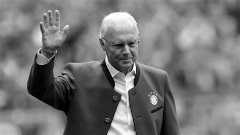 Franz Beckenbauer Ist Tot Er War In Deutschland Schlicht Der Kaiser