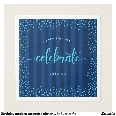 Congratulations Card With Blue Stripes And Dots On The Bottom That