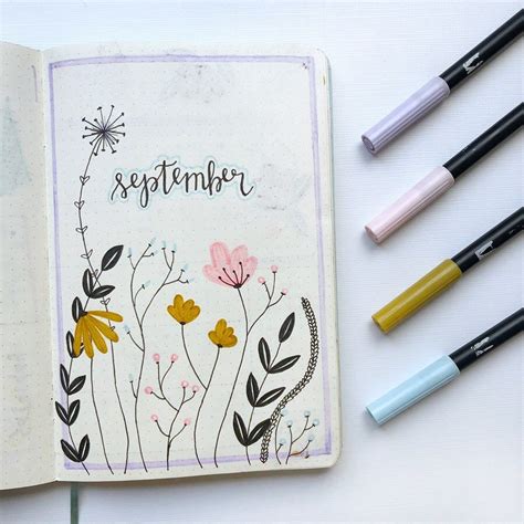 41 Superb September Bullet Journal Layouts To Inspire You Bullet