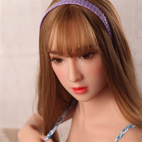 160cm 5ft2 small breast cute hitbig long hair sweet silicone doll b