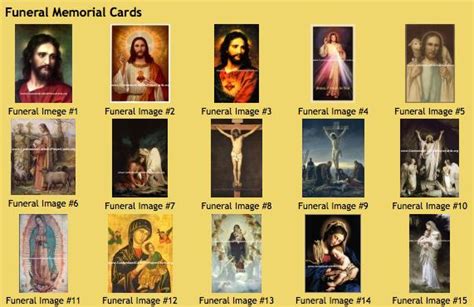 Check out our funeral prayer card for catholic funeral selection for the very best in unique or custom, handmade pieces from our shops. Custom Printed Funeral Holy Cards