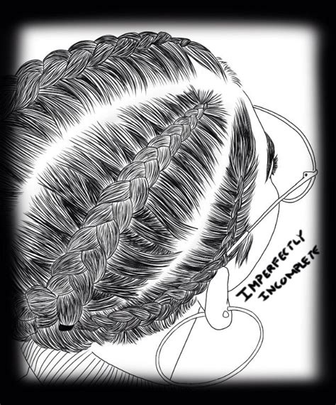 Black woman svg braids locs dreads hairstyle beauty salon nubian melanin queen diva female eps png vector clipart cricut cricut cut cutting. How To Draw Cornrows Anime