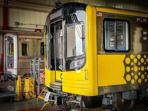 The First Of La Metros New Hr4000 Subway Cars Manufactured By Crrc