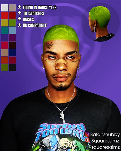 360 Anyskin Waves Satanshubby On Patreon Sims 4 Hair Male Sims 4